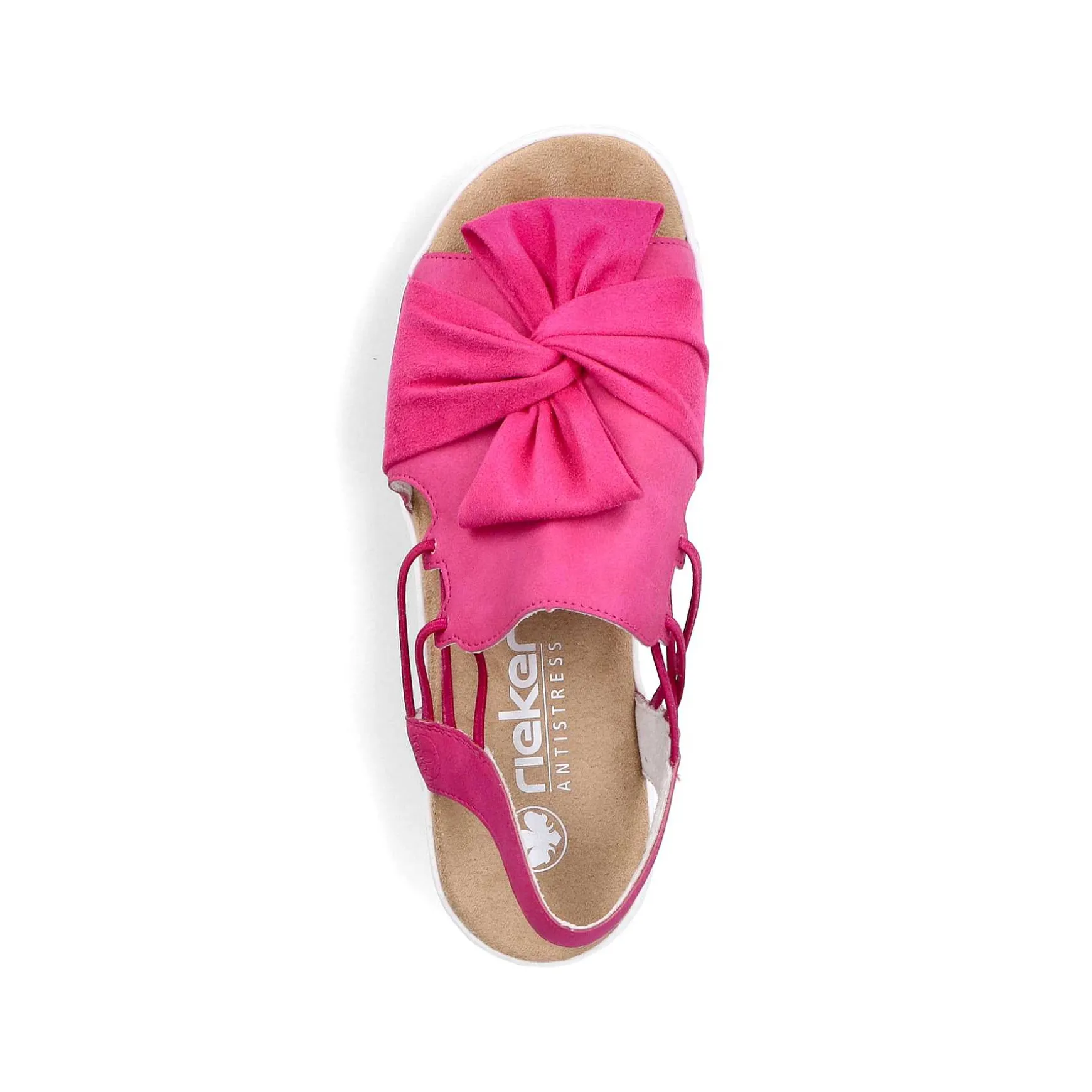 Rieker Women'S Wedge Sandals, Blood Pink