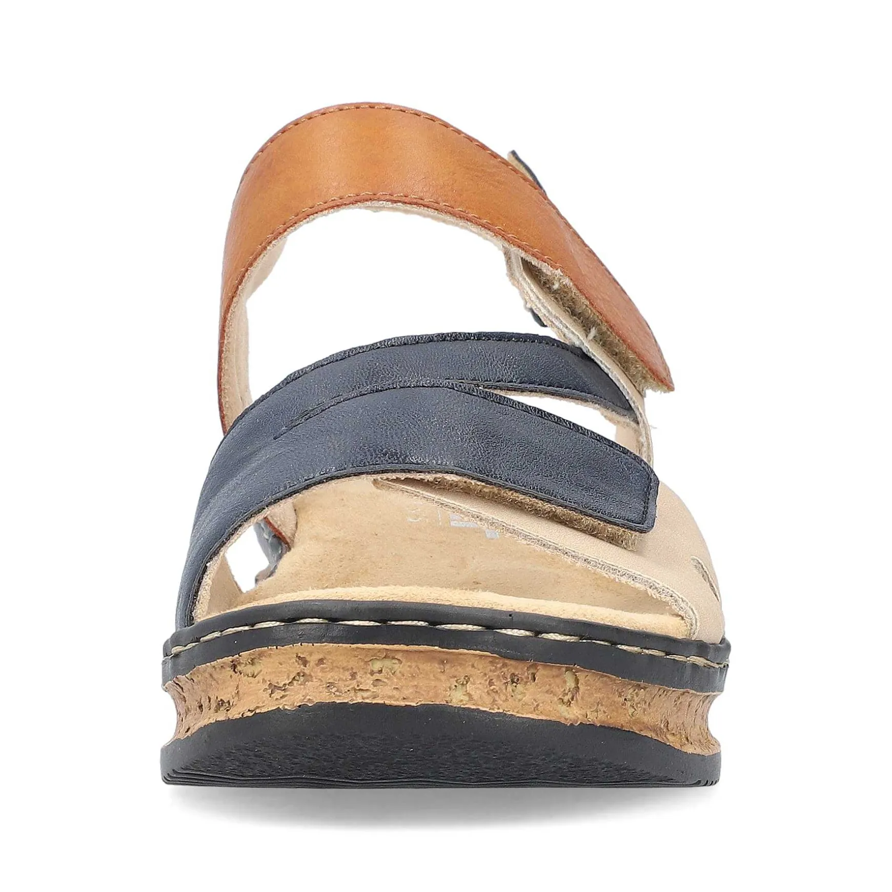 Rieker Women'S Wedge Sandals Slate Blue